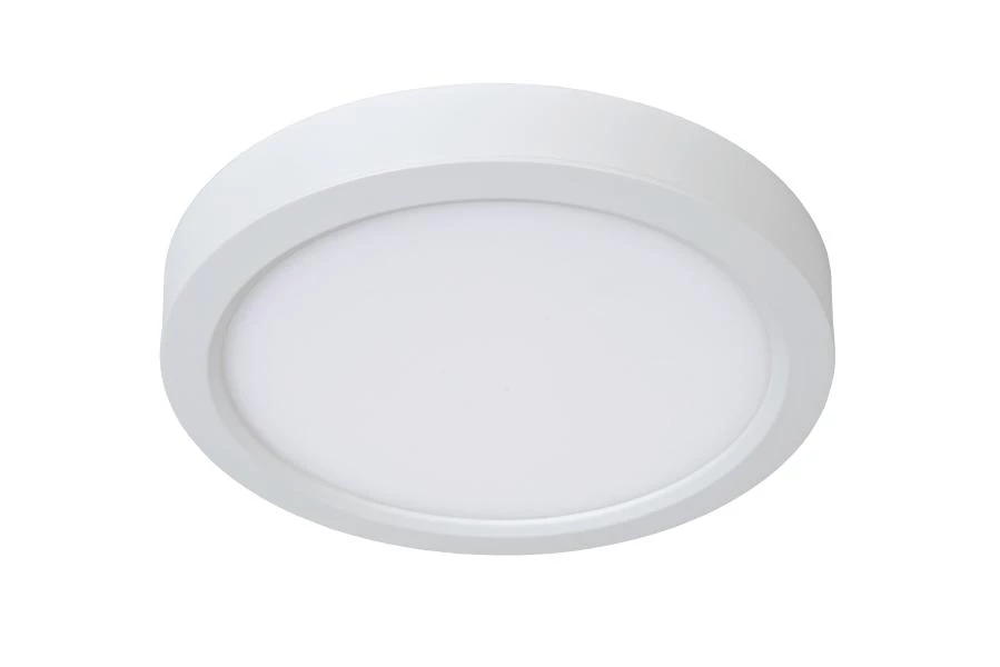 Lucide TENDO-LED - Flush ceiling light - Ø 22 cm - LED - 1x18W 3000K - White - turned off